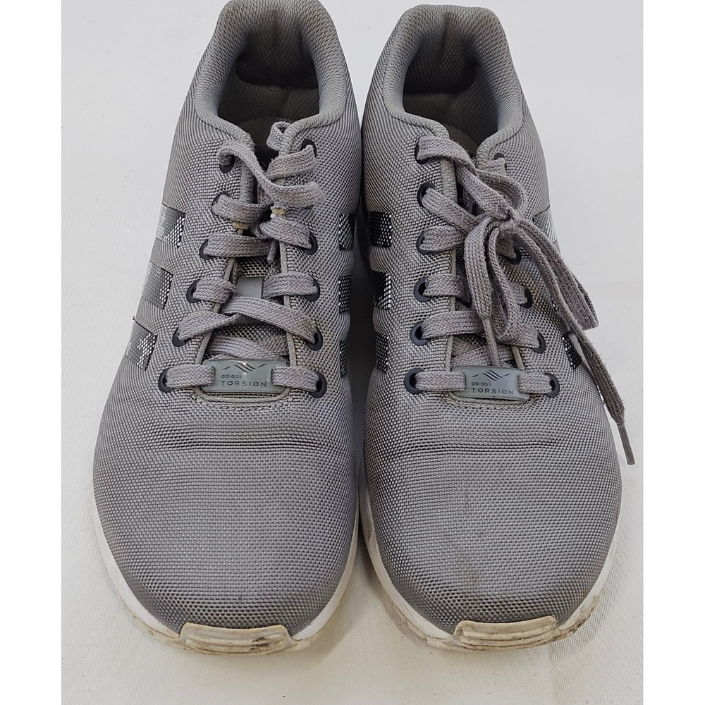 Adidas ZX Flux Torsion Mens Grey Black Polka Dot Running Shoes S75622 Size 8.5